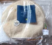 入っている砂糖の量 Stone baked white round pittas