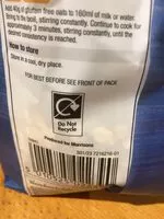 入っている砂糖の量 Pure Oats