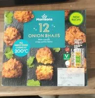 Jumlah gula yang masuk Onion bhajis