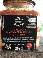 Количество сахара в Tomato & Habanero Chilli Chutney