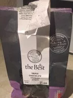 入っている砂糖の量 Triple chocolate cookies 4 pack