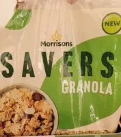 Cantidad de azúcar en Morrisons Savers Granola