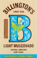 Sokerin määrä sisällä Billington's Light Muscovado Sugar