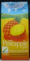 Количество сахара в 100% pire pineapple juice