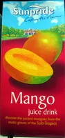 Количество сахара в mango juice drink