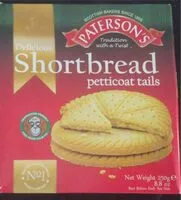 Sokerin määrä sisällä Shortbread petticoat tails