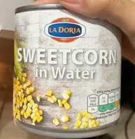 Amount of sugar in la Doria Sweet corn