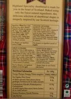 Количество сахара в Scottish Shortbread Fingers