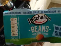 İçindeki şeker miktarı Beans, no added sugar