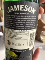 Sucre et nutriments contenus dans Jameson