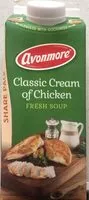 Zuckermenge drin Classic cream of chicken fresh soup