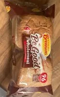 Suhkru kogus sees Be good wholemeal sandwich breads