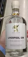 糖質や栄養素が Liverpool gin