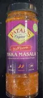 İçindeki şeker miktarı Tikka Masala