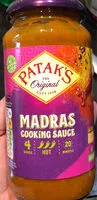 Количество сахара в Madras Cooking Sauce