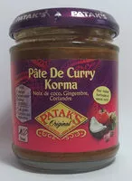 含糖量 Pate de Curry Korma