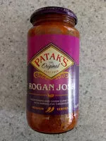 Cantidad de azúcar en Rogan Josh
