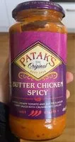 Cantidad de azúcar en Butter chicken spicy
