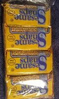 Gula dan nutrisi di dalamnya Sesame snaps