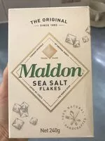 糖質や栄養素が Maldon