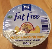 Quantité de sucre dans Fat Free Yogurt Peach&PassionFruit