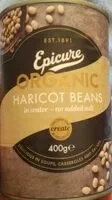 Suhkru kogus sees Organic Haricot Beans