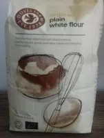 Cantidad de azúcar en Plain white flour