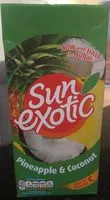 Сахар и питательные вещества в Sun exotic