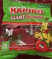 चीनी की मात्रा Giant Strawbs Bag