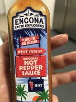 Quantité de sucre dans West Indian Original Hot Pepper Sauce