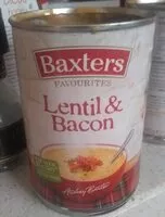 Quantité de sucre dans Lentil & bacon soup