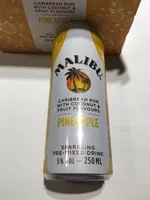 Jumlah gula yang masuk Malibu con piña