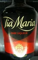 चीनी और पोषक तत्व Tia maria