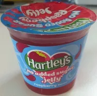 入っている砂糖の量 Hartley's raspberry jelly