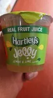 入っている砂糖の量 Hartley's lemon lime jelly