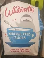 Sugar and nutrients in Whitworth s