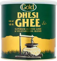 Jumlah gula yang masuk Gold Desi Blended Ghee