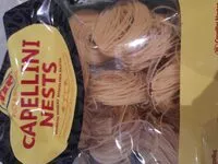 Amount of sugar in Capellini nests