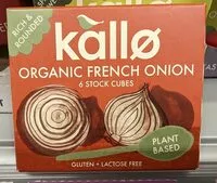 चीनी की मात्रा Kallo Stock Cubes French Onion Organic 66g x 15