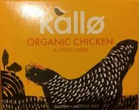 चीनी की मात्रा Kallo Organic Chicken Stock Cubes