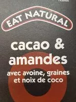 Sucre et nutriments contenus dans Eat natual