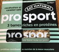 Sucre et nutriments contenus dans Eat natural