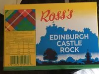 Sucre et nutriments contenus dans Edinburgh castel rock