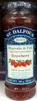 İçindeki şeker miktarı Strawberry High Fruit Content Spread