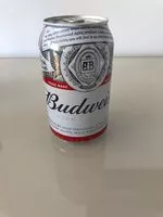 Sucre et nutriments contenus dans Budweiser