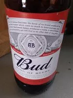 Sugar and nutrients in Budweiser