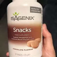 Zuckermenge drin Snacks Isagenix