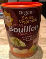 含糖量 Organic Swiss Vegetable Vegan Bouillon Powder