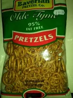 Şeker ve besinler Bavarian pretzel co