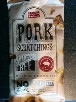 Sugar and nutrients in The real pork crackling co